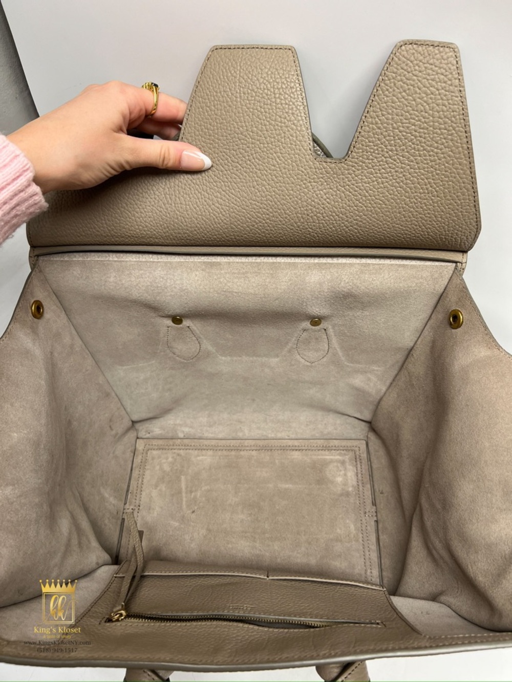 Celine tie knot tote bag - Picture 8 of 15